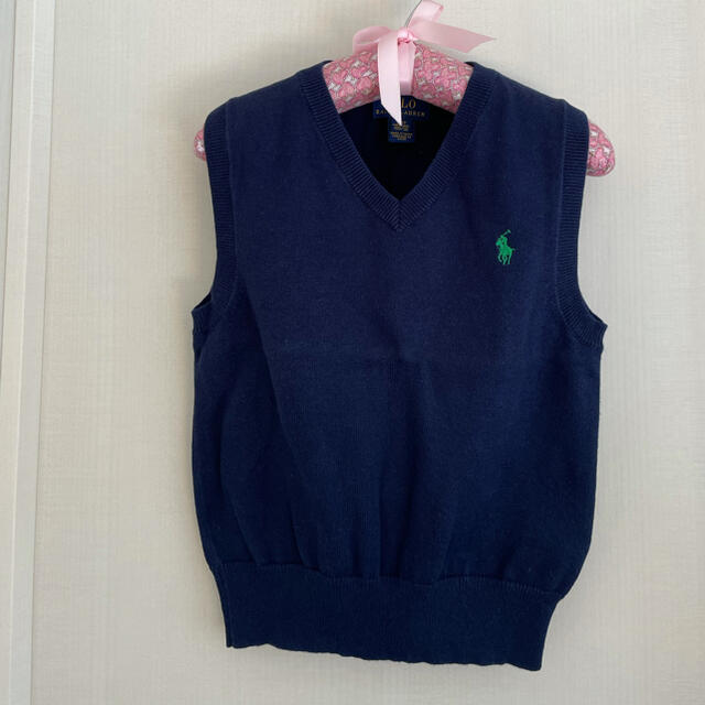 POLO RALPH LAUREN(ポロラルフローレン)のラルフローレン ベスト100センチ キッズ/ベビー/マタニティのキッズ服男の子用(90cm~)(ニット)の商品写真