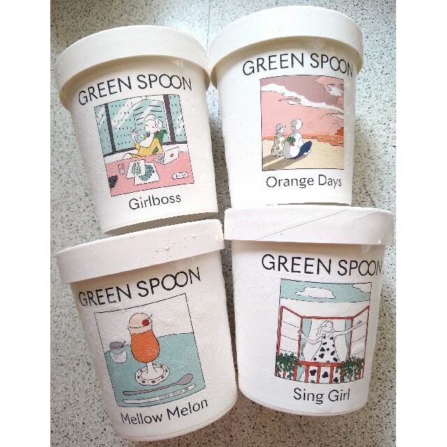 【お試しに♪】GREEN SPOON スムージー 4種 パーソナルフード コスメ/美容のダイエット(ダイエット食品)の商品写真