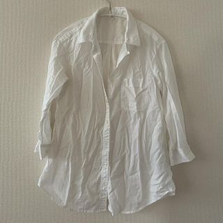 ムジルシリョウヒン(MUJI (無印良品))の無印　白　シャツ　S(シャツ/ブラウス(長袖/七分))