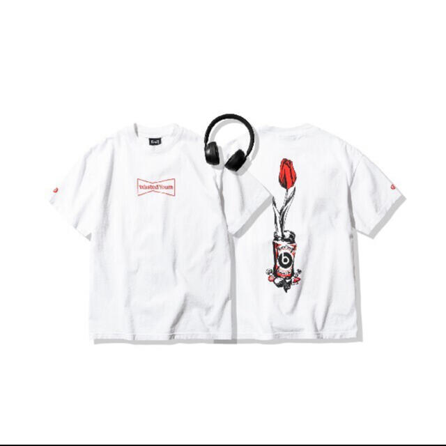 GDC(ジーディーシー)のBEATS X WASTED YOUTH HEADPHONE TEE XL メンズのトップス(Tシャツ/カットソー(半袖/袖なし))の商品写真