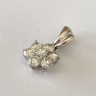 タサキ(TASAKI)の❤️ダイヤ0.5カラットpt900 トップ❤️最終価格　美品　ダイヤ刻印あり(ネックレス)