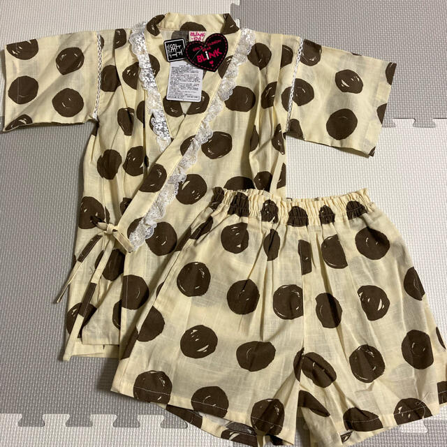 キッズ甚平　120センチ　新品未使用 キッズ/ベビー/マタニティのキッズ服女の子用(90cm~)(甚平/浴衣)の商品写真