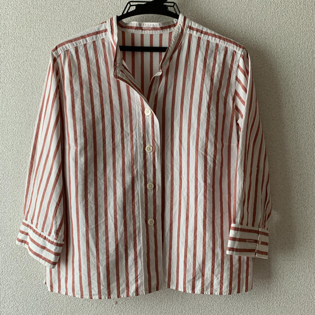 マーガレットハウエル　BOLD STRIPE COTTON LINEN mhl