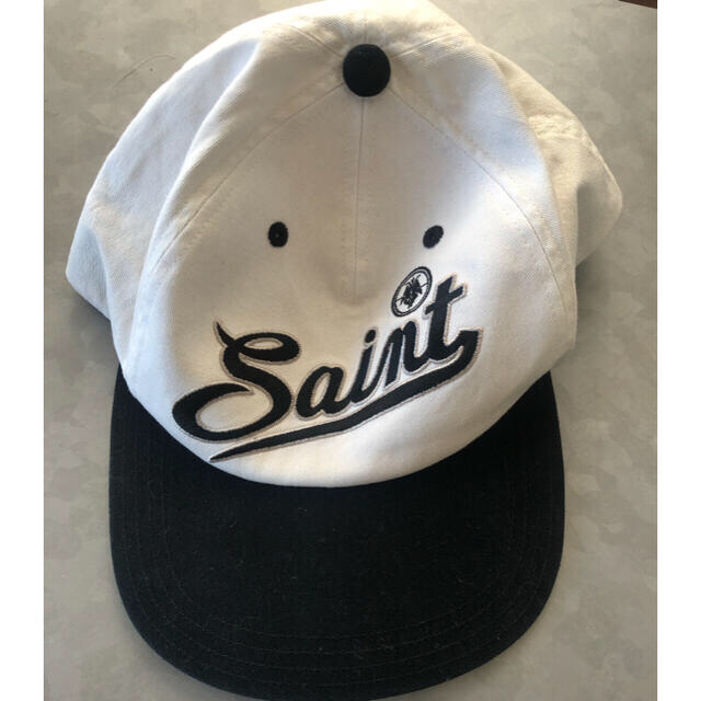 【SAINT Mxxxxxx】 CAP_SAINT / WHITE-BLACKメンズ