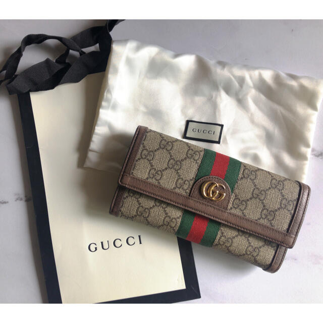 Gucci(グッチ)のGUCCI オフィディア 長財布 レディースのファッション小物(財布)の商品写真