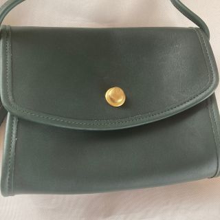 COACH - 【大人気】オールドコーチショルダーバッグ レア色グリーン