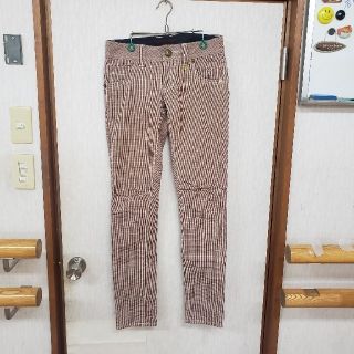 バーバリーブルーレーベル(BURBERRY BLUE LABEL)のチョロ様専用BURBERRYブルーレーベル　千鳥格子チェック　パンツ　美品(スキニーパンツ)