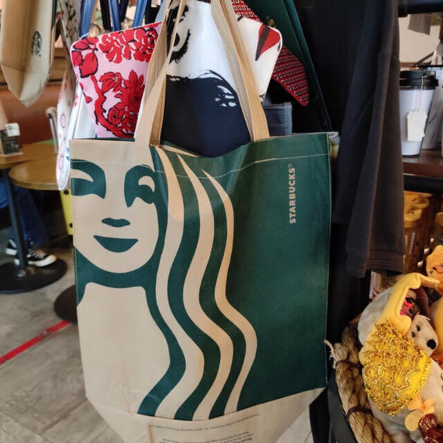 Starbucks Coffee(スターバックスコーヒー)の2枚セット 正規 Starbucks Bag スターバックストート バック レディースのバッグ(トートバッグ)の商品写真