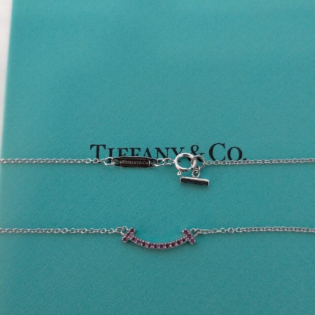 Tiffany & Co.(ティファニー)のご専用☆ティファニー　ティースマイル　ネックレス　ピンク　限定　Tiffany レディースのアクセサリー(ネックレス)の商品写真