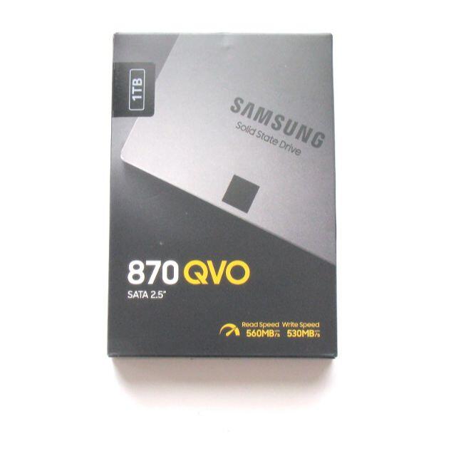 SATA内蔵SSD 1TB SAMSUNG 870 QVOPC/タブレット