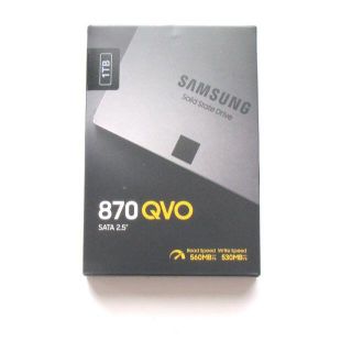 SATA内蔵SSD 1TB SAMSUNG 870 QVO(PC周辺機器)