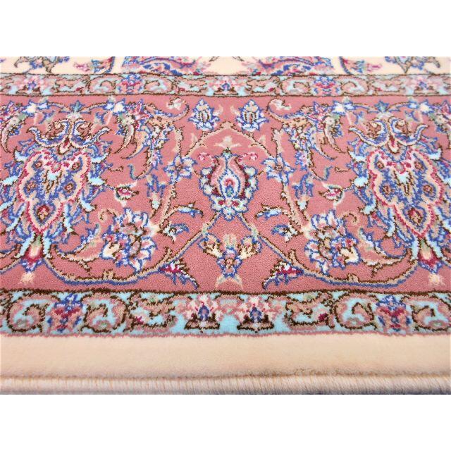 新入荷！多色織、高密度！輝く 本場イラン産 絨毯150×225cm‐200721 低