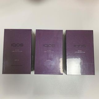 IQOS - アイコス iQOS 3 3台セットの通販 by よろしくお願いします(*⁰