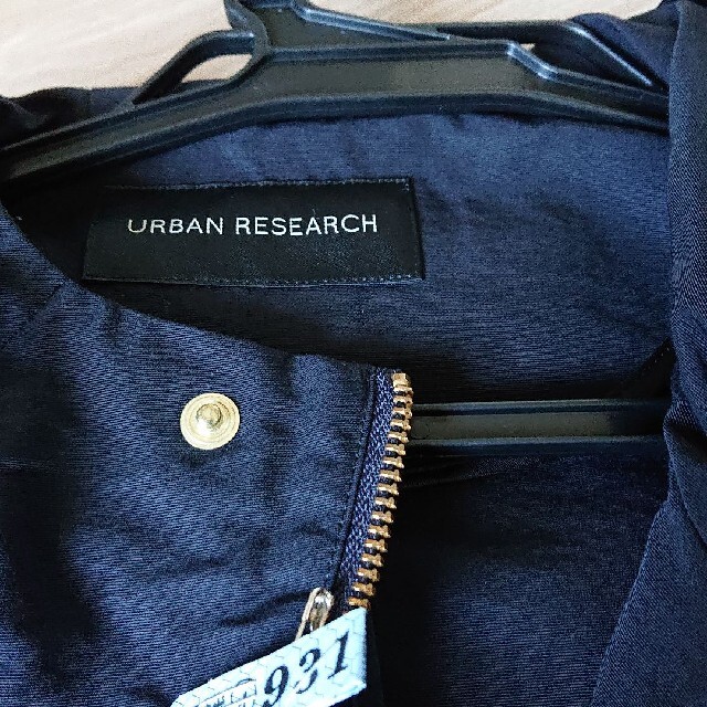 URBAN RESEARCH(アーバンリサーチ)のURBAN RESEARCH グログランナイロンフーデットパーカー レディースのジャケット/アウター(ナイロンジャケット)の商品写真