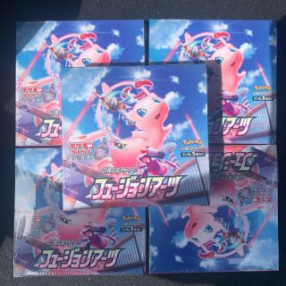 ポケモン(ポケモン)のフュージョンアーツ【5BOX】シュリンク付き(カード)