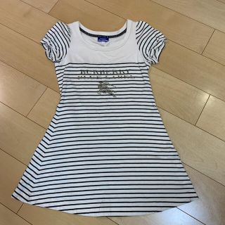 バーバリーブルーレーベル(BURBERRY BLUE LABEL)のバーバリー　チュニック(ミニワンピース)