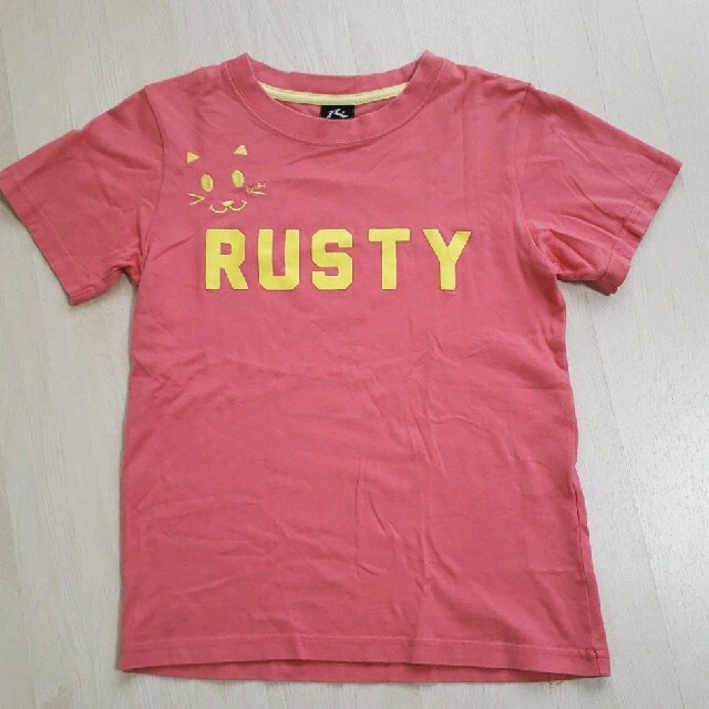 RUSTY(ラスティ)のラスティ　キッズ　Tシャツ　140 キッズ/ベビー/マタニティのキッズ服女の子用(90cm~)(Tシャツ/カットソー)の商品写真
