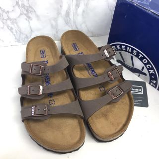 ビルケンシュトック(BIRKENSTOCK)の新品 モカ ビルケンシュトック フロリダ サンダル 37 24cm(サンダル)