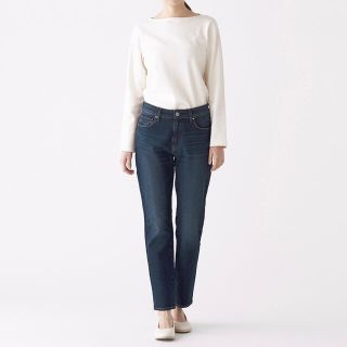 ムジルシリョウヒン(MUJI (無印良品))の※MILK様※縦横ストレッチデニム スリムストレート(デニム/ジーンズ)