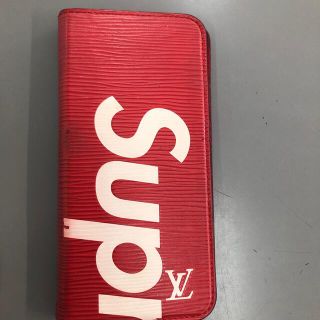 シュプリーム(Supreme)のsupreme LOUIS VUITTON 携帯カバー　スマホケース(iPhoneケース)