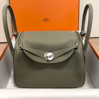 エルメス(Hermes)の『お取り置き中』HERMES リンディ 26 セージ シルバー金具(ハンドバッグ)