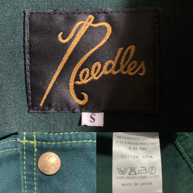 Needles - Needles ニードルス 金ボタン ウエスタン シャツ ジャケット Sの通販 by 希｜ニードルスならラクマ