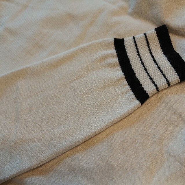 DESCENTEゴルフ 白×黒 セーター Ssize 3