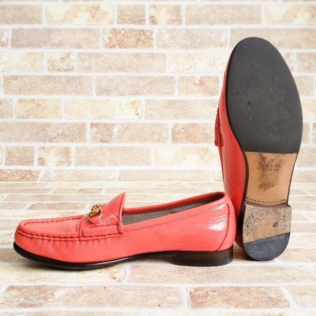 GUCCI - グッチ GUCCI ☆エナメルレザー ビット ローファー GUCCI - グッチ GUCCI ☆エナメルレザー ビット ローファー