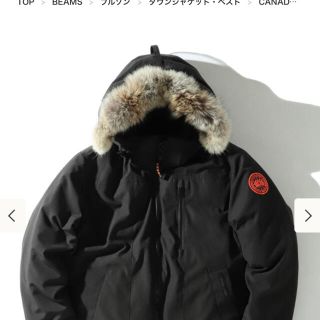 CANADA GOOSE - ビームス別注カナダグース オレンジワッペン ブラック