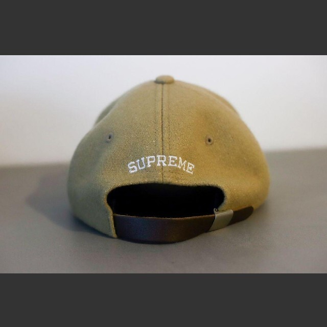 稀少】Supreme 6-Panel S Logo Wool Cap TAN 人気のファッション