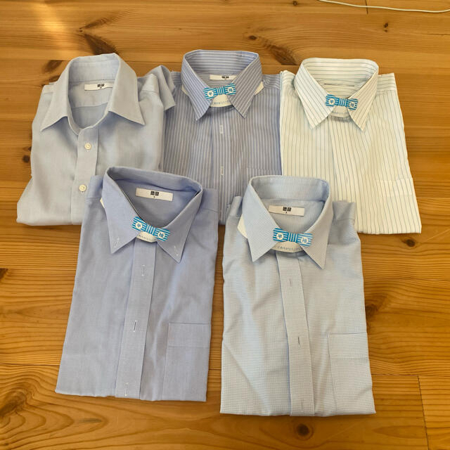 UNIQLO(ユニクロ)のUNIQLO 半袖ワイシャツ5着　ワイシャツ2着　7着セット メンズのトップス(シャツ)の商品写真