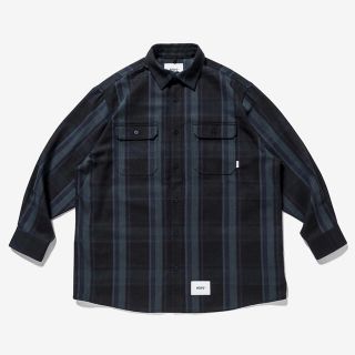 ダブルタップス(W)taps)のDECK / LS / COTTON. FLANNEL Mサイズ(シャツ)