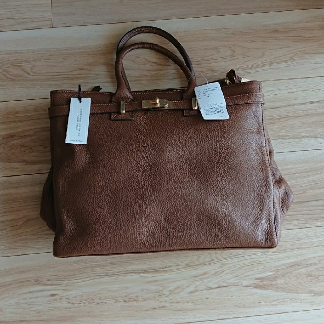 IENA(イエナ)のお取り置き中です🙇ジャノニ ノターロ バックルレザーバッグ 茶色   レディースのバッグ(ショルダーバッグ)の商品写真