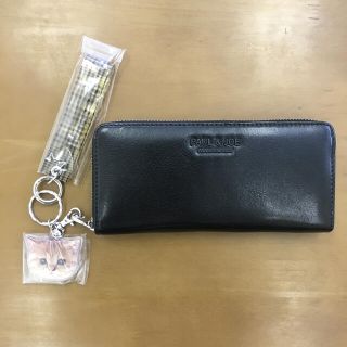 ポールアンドジョー(PAUL & JOE)のポールアンドジョー 革財布 牛革 長財布 猫柄 ヌネット PAUL & JOE(財布)