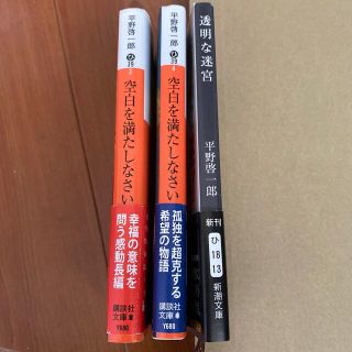 平野啓一郎著　文庫本セット(文学/小説)