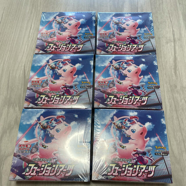 ポケモン - ポケモンカード フュージョンアーツ 6BOX シュリンク付き