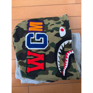 アベイシングエイプ(A BATHING APE)のa bathing ape シャークパーカー(パーカー)