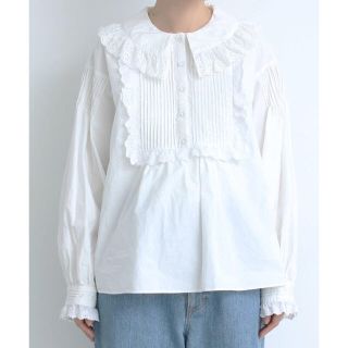 ドットアンドストライプスチャイルドウーマン(Dot&Stripes CHILDWOMAN)のDot and Stripes CHILD WOMAN 襟付きブラウス(シャツ/ブラウス(長袖/七分))