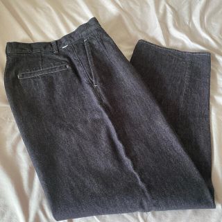 コモリ(COMOLI)のGraphpaper Colorfast Denim TwoTuck Pants(デニム/ジーンズ)