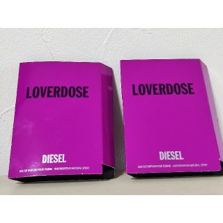 ディーゼル(DIESEL)の1mlX2 ♦2点セット♦DIESEL LOVERDOSE(香水(女性用))