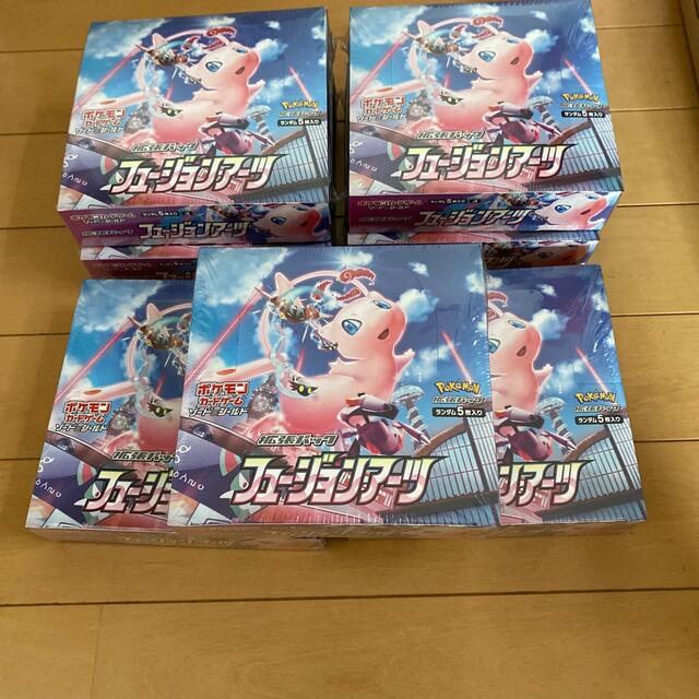 ポケモンカード　フュージョンアーツ　7BOX　新品　未開封　シュリンク付