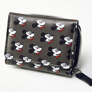 ディズニー(Disney)の【期間限定値下げ！】mini 2021年3月号 付録 ミッキーマウスのミニ財布(財布)