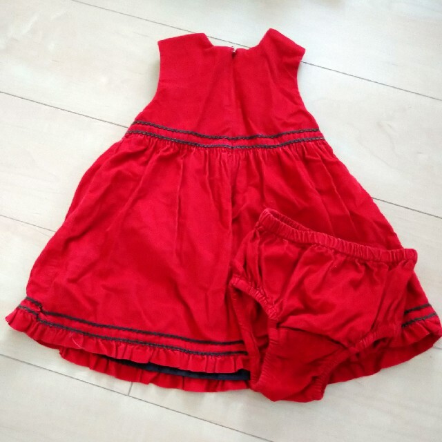 babyGAP(ベビーギャップ)のベビーギャップ　ワンピース　80 キッズ/ベビー/マタニティのベビー服(~85cm)(ワンピース)の商品写真