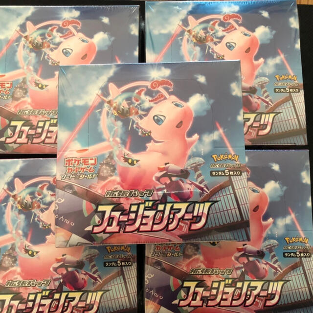 ポケモンカードゲーム フュージョンアーツ 1BOX シュリンク付き