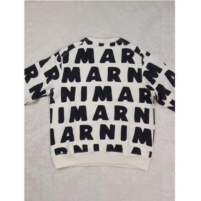 Marni(マルニ)の【新品・未使用】MARNI KIDS ロゴスウェットシャツ 12Y キッズ/ベビー/マタニティのキッズ服女の子用(90cm~)(Tシャツ/カットソー)の商品写真