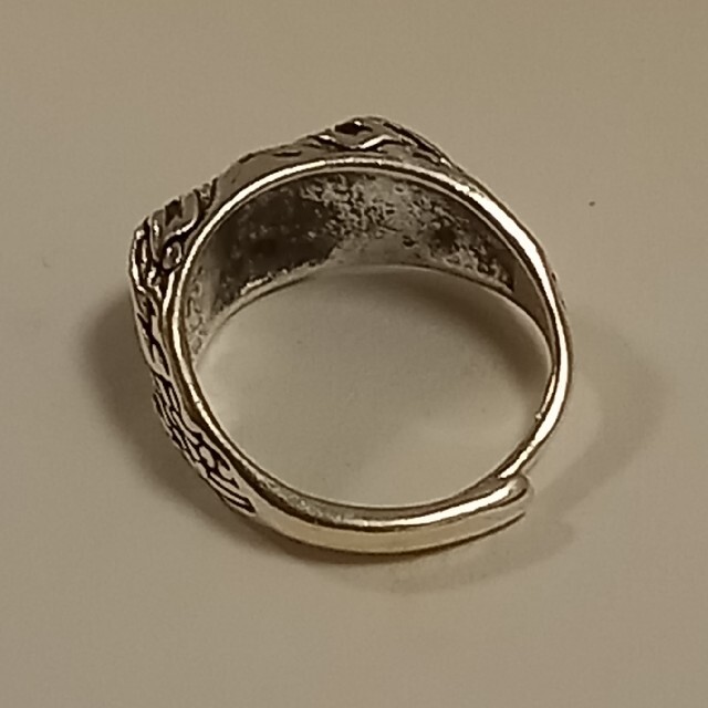 ふくろうのリング　パープル レディースのアクセサリー(リング(指輪))の商品写真