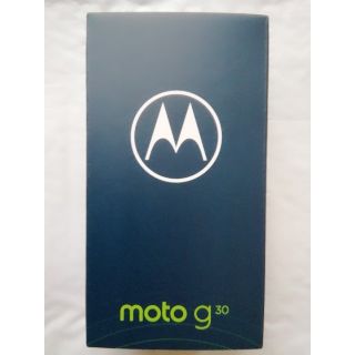 モトローラ(Motorola)の新品未開封 モトローラ moto g30 ダークパール(スマートフォン本体)