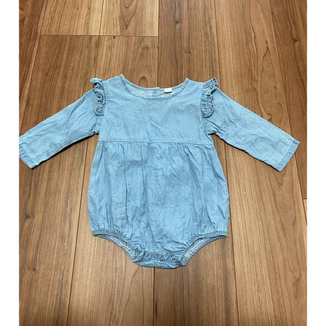 ロンパース【新品、90サイズ】 キッズ/ベビー/マタニティのキッズ服女の子用(90cm~)(ワンピース)の商品写真