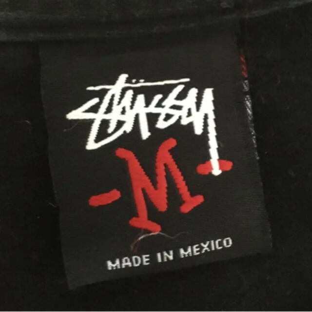 STUSSY(ステューシー)の【超希少９０年代stuuyトレーナー】両面総ロゴ　希少Mexico製　定番 メンズのトップス(スウェット)の商品写真