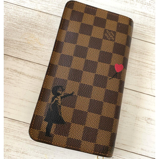 LOUIS VUITTON 確認用！正規品 ルイヴィトン ペイント 長財布の by shop｜ルイヴィトンならラクマ